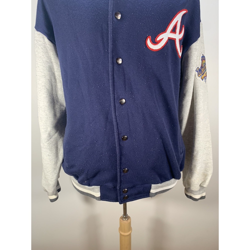 Vintage Atlanta Braves 1996 World‎ Champions Varsity Jacket Size XL - Picture 3 of 10